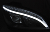 Lampy Mercedes W204 C-klasa 07-10 Black Led Dts