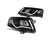 Lampy Nowe Audi A6 C6 04-08 Tube Led Black Tru Drl