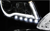 Lampy Nowe Audi A6 C6 04-08 Xenon Tube Chrome Drl