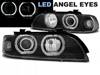 Lampy Przednie BMW E39 95-03 Black Ringi LED Depo