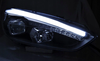 Lampy Reflektory Ford Focus Mk3 15- Black Drl Led