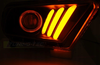 Lampy Reflektory Ford Mustang V 10-13 Black Dts