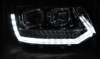 Lampy Vw T5 2010-2015 Led Tube Chrome T6 Look Dts