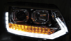 Lampy Vw T5 2010-2015 Led Tube Chrome T6 Look Dts