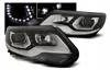 Lampy Vw Tiguan 2011- daylight led drl black depo