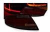 Lampy diodowe Audi TT 06-14 red smoke led bar dts