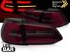 Lampy diodowe red smoke LED do VW Golf 7 VII Variant