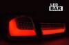 Lampy przednie BMW F30 11-15 RED LED BAR SEQ