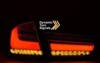 Lampy przednie BMW F30 11-15 RED LED BAR SEQ