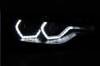 Lampy przednie BMW F30 F31 11-15 LED BLACK DRL