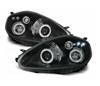 Lampy przednie reflektory Fiat Grande Punto BLACK