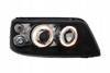 Lampy przednie reflektory VW T5 angel eyes black F