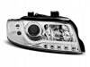 Lampy reflektory Audi A4 B6 00-04 led tube chrome