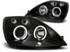 Lampy reflektory Ford Fiesta mk6 02-05 ringi black