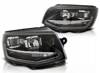 Lampy reflektory Vw T6 15- black led tru drl