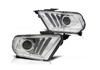 Lampy reflektory chrome  Ford Mustang V 10-13 chrome DTS