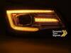 Lampy reflektory chrome LED do Subaru Forester IV