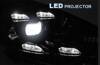 Lampy reflektory full led black do Porsche Cayenne