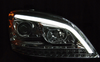 Mercedes W164 Ml M-klasa 05-07 Chrome Led Seq