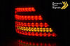 Mercedes W221 S-klasa 05-09 Red Smoke Led Seq