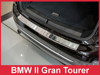 Nakładka na zderzak tylny do BMW serii 2 GRAN TOURER (Stal)