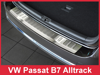 Nakładka na zderzak tylny do Volkswagen Passat B7 Alltrack (Stal)