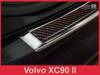 Nakładka na zderzak tylny do Volvo XC90 Carbon+Stal