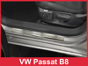 Nakładki progowe Volkswagen Passat B8 (Stal)