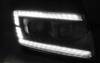 Reflektory Tube Led Black Do Vw Crafter Ii 2017-