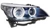 Reflektory lampy przednie BMW E60/E61 BLACK Xenon