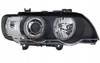 Reflektory lampy przednie BMW X5 ringi xenon d2s