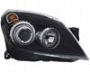 Reflektory lampy przednie Opel Astra III H BLACK RINGI