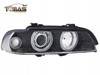 Reflektory lampy przednie bmw e39 ringi black